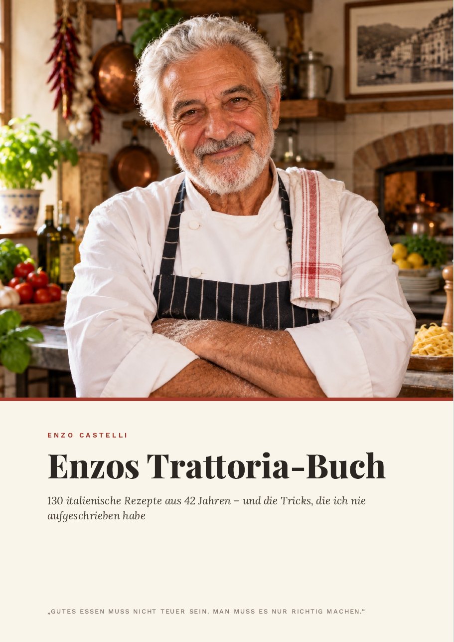 Cover von Enzos Trattoria-Buch